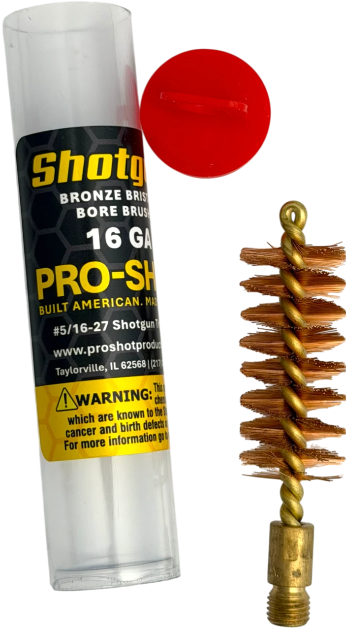 PRO-SHOT 16 Gauge Shotgun Bore Brush - Image 2