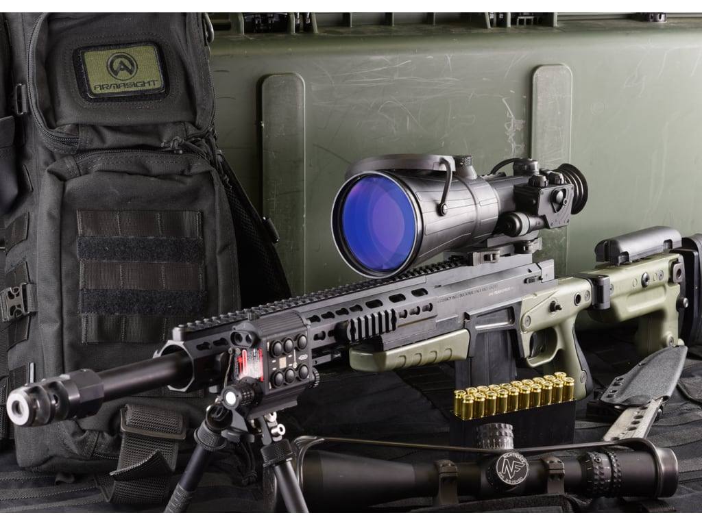 armasight: vulcan 8 x 3 alpha mg professional night vision rifle scope