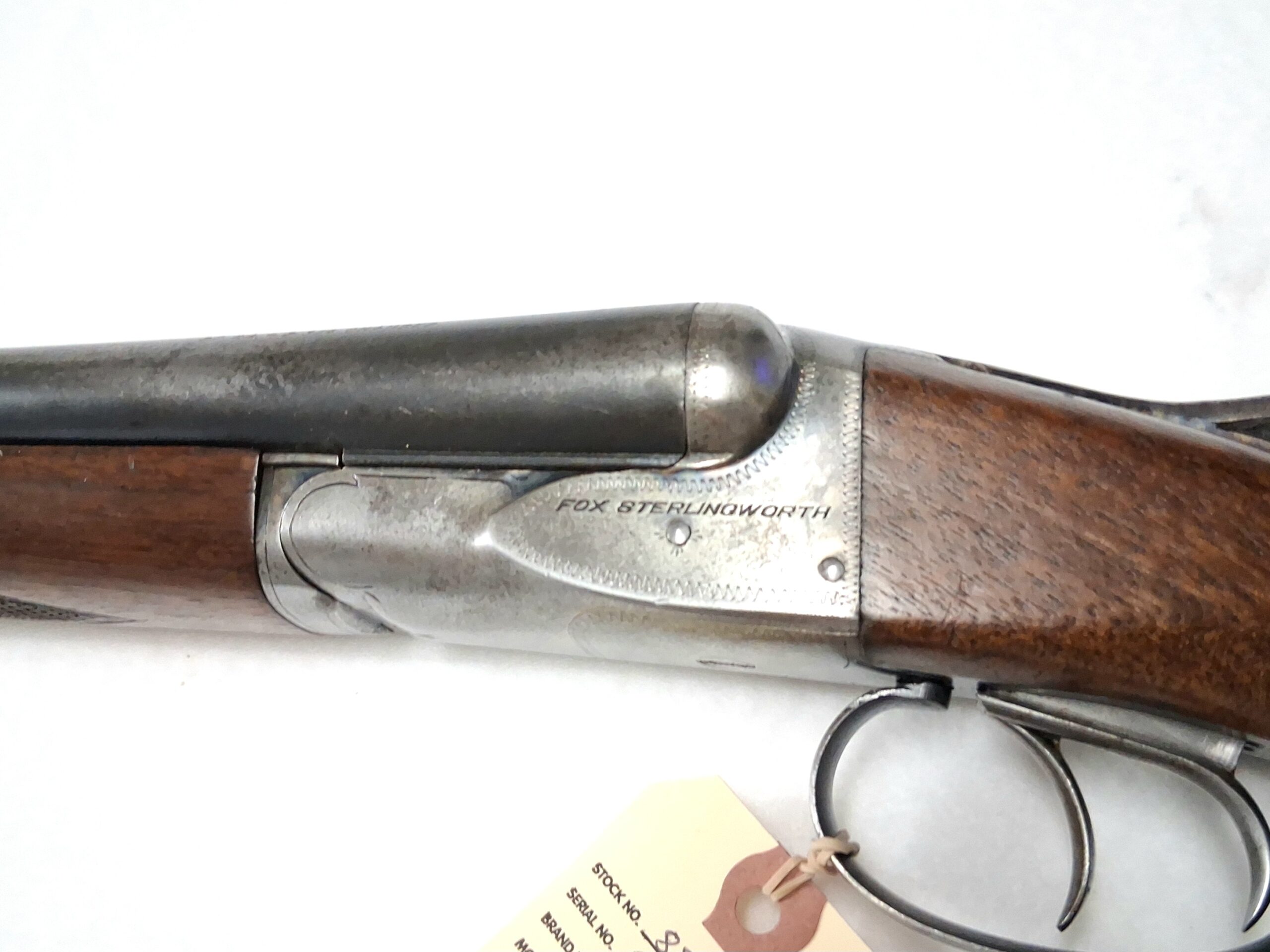 AH FOX STERLINGWORTH 20 GAUGE DOUBLE BARREL SHOTGUN - Image 2