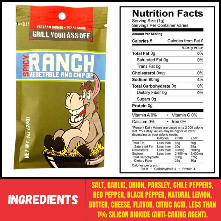 Grill Your A** Off Spicy Ranch - Image 2