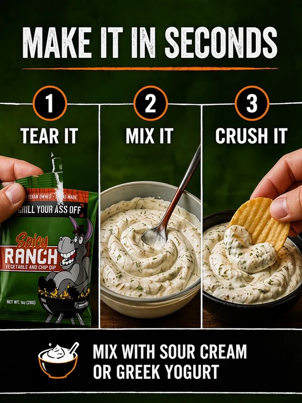 Grill Your A** Off Spicy Ranch - Image 3