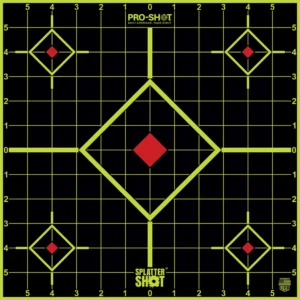 Splatter Shot® 12" Green Sight-In Target - 12 Qty. pack