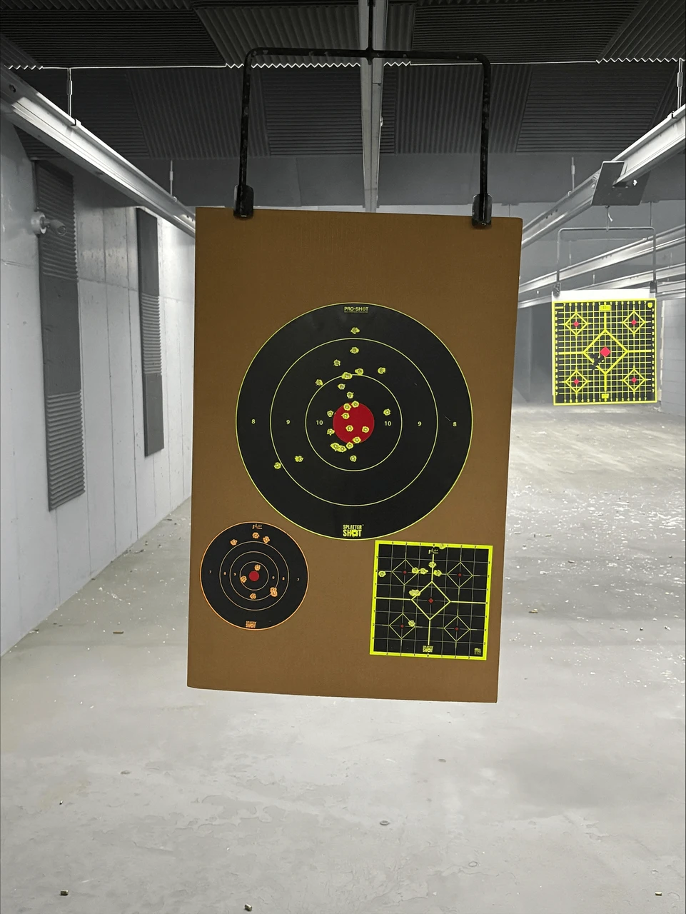 Splatter Shot® 17.25" Green Bullseye Target - 5 Qty. Pack - Image 2