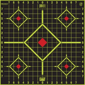 Splatter Shot®17.75" Square Sight-In Target - 5 Qty. Pack