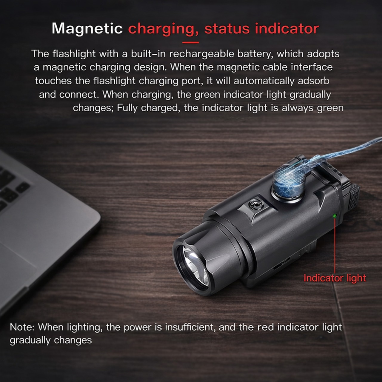 NFG 1500 LUMEN TACTICAL FLASHLIGHT - Image 2