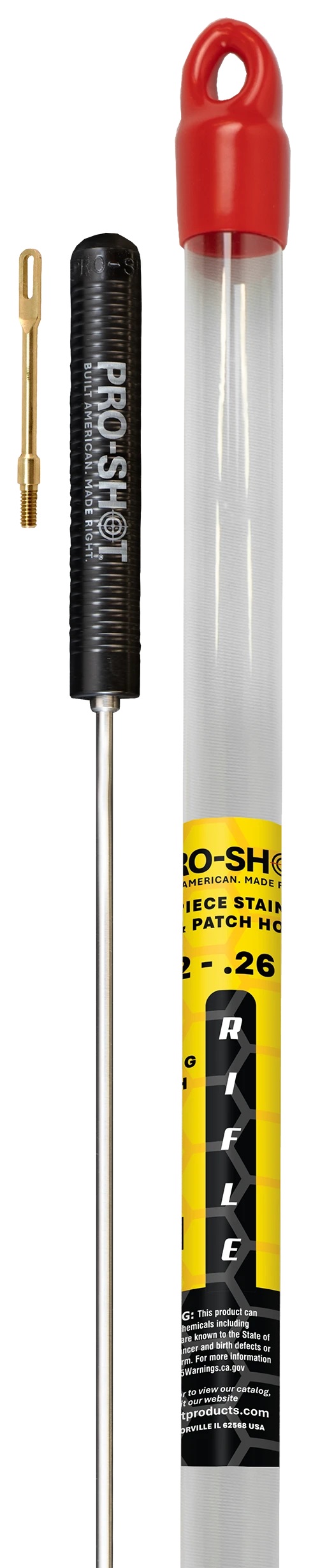 Pro-Shot® 26" Short Rifle Cleaning Rod .22-.26 Cal.