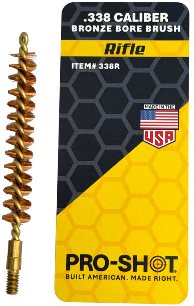 PRO-SHOT® .338 CAL. / 8.6MM RIFLE BORE BRUSH