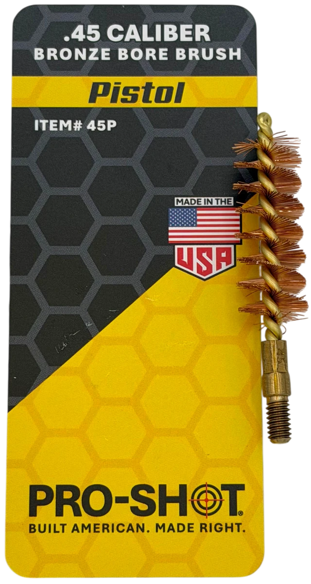 PRO-SHOT® .45 Cal. Pistol Bore Brush
