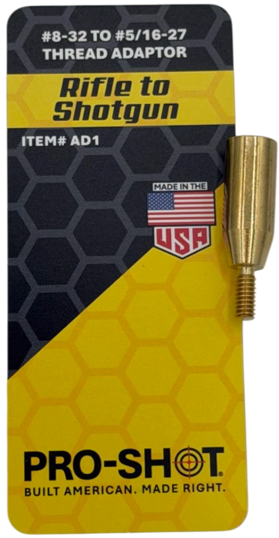 Pro-Shot Brass Rifle to Shotgun Adapter