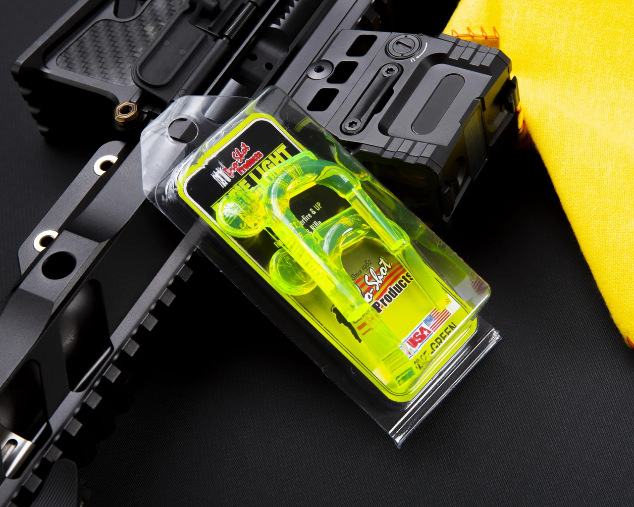 PRO-SHOT UV Bore Light Chamber Flag 2 Pack - GREEN - Image 3