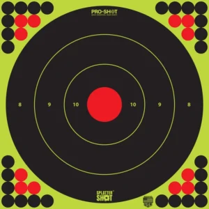 Splatter Shot® 17.25" Green Bullseye Target - 5 Qty. Pack