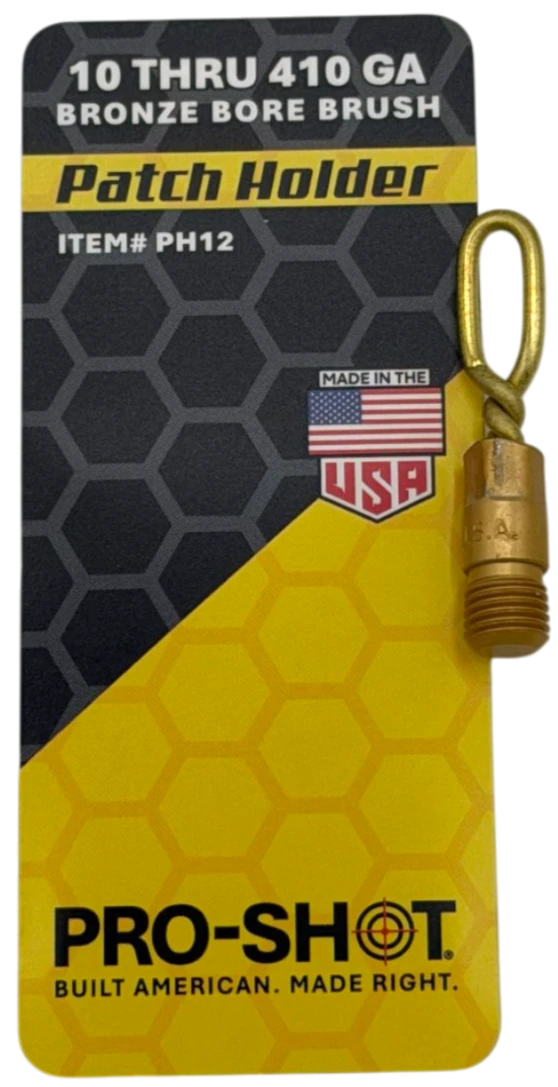 Pro-Shot Brass Shotgun Patch Holder .410 through 10 gauge