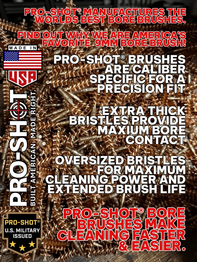 PRO-SHOT .22 Cal. Pistol Brush - Image 3