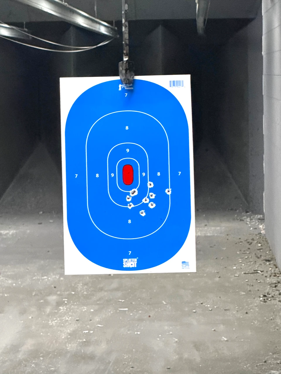 SPLATTER SHOT 12" x 18" Silhouette Insert - Blue Tag Paper Target - 8 Pack - Image 2