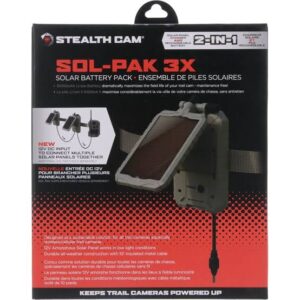 Stealth Cam FieldMax External Solar Pack 3