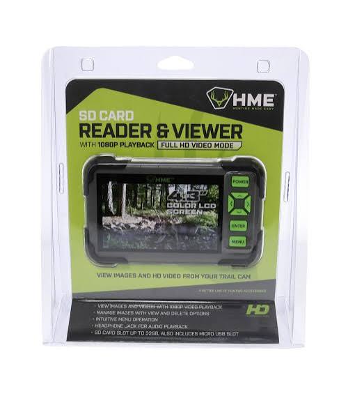 HME SD Card Reader and Viewer with 4.3" LCD Screen