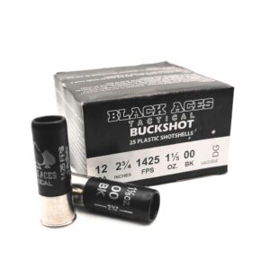 Black Aces Tactical: 12 Gauge, 2-3/4″ 00 Buckshot