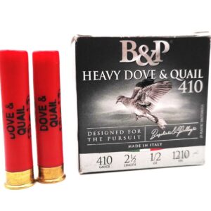 B&P Heavy Dove & Quail, 410 Gauge Bore, 7.5 Shot 1210 fps